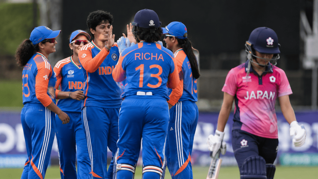 Japan vs India cricket India Women Shafali Verma
