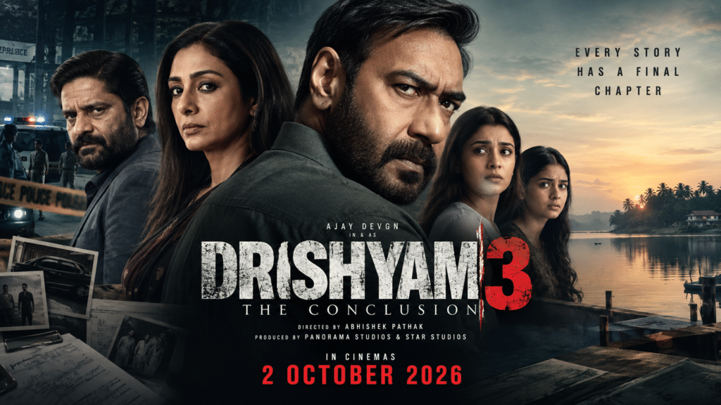 Drishyam 3 The Conclusion Ajay Devgn