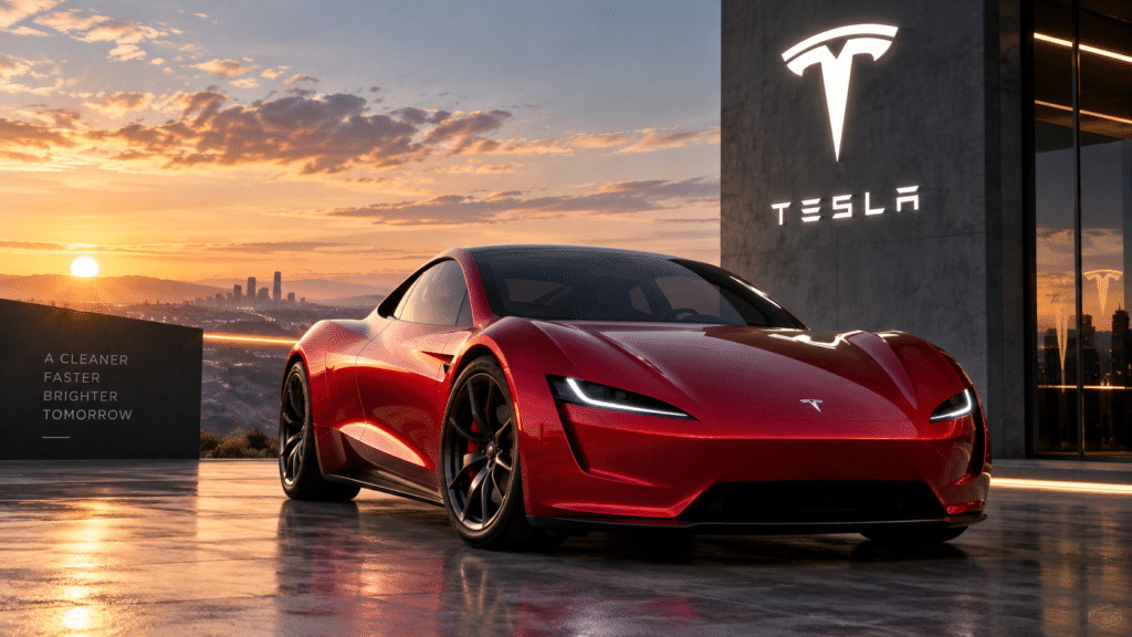 Tesla Roadster October 1 reveal