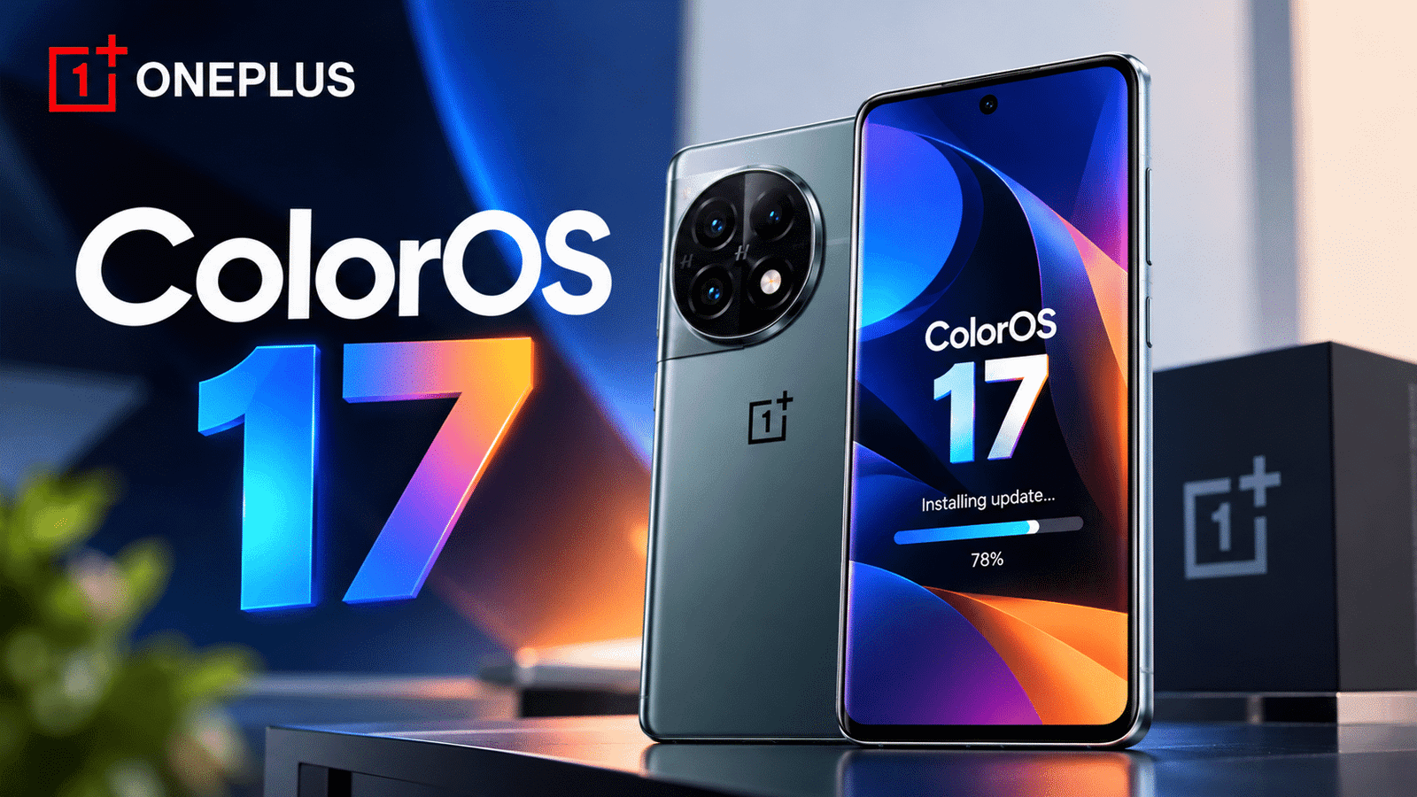ColorOS 17 OnePlus update and eligible device rollout dates